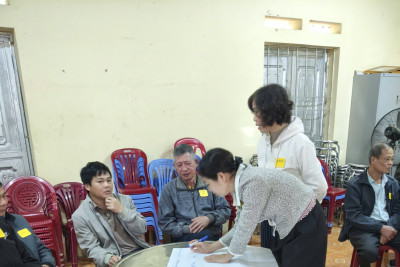 HỘI NGHỊ KHẢO SÁT MẬT ONG SINH THÁI TẠI HTX NLTH ĐỊA LINH